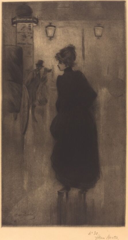 Henri Boutet, ‘Parisian Woman (The Effect of the Night)’, 1893