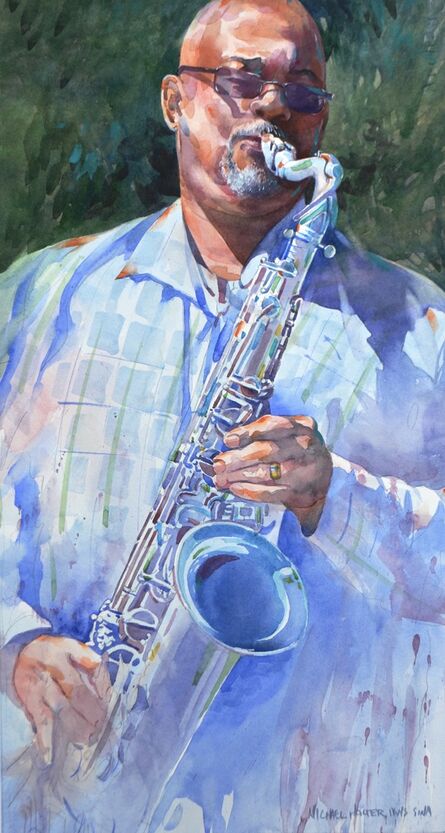 Michael Holter, ‘Blues on the Green’, 2019