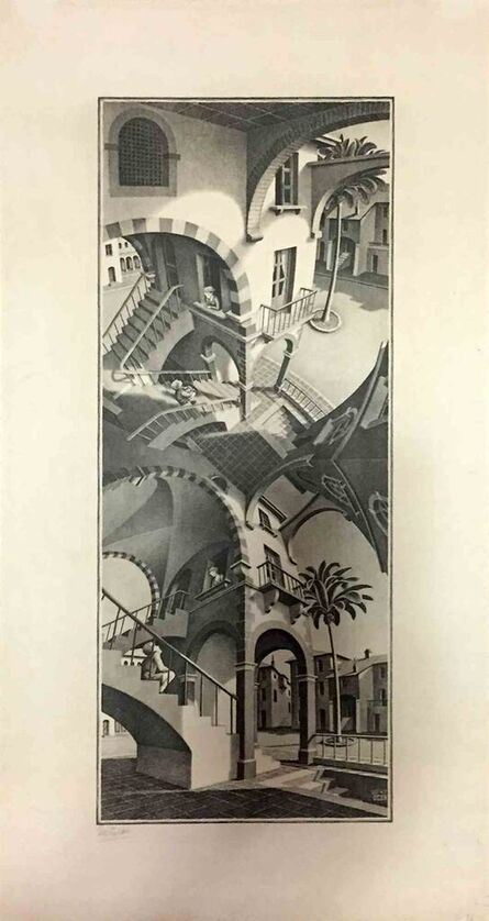 M. C. Escher, ‘Up And Down’, 1947