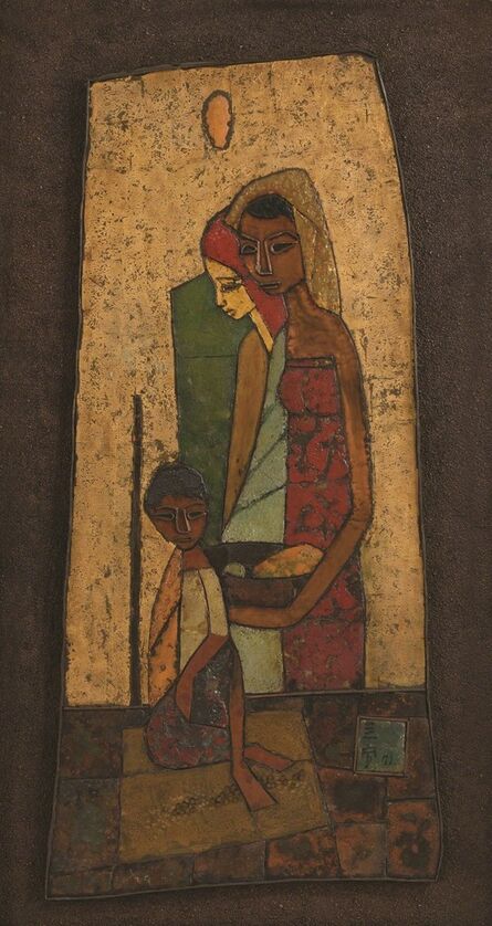 Cheong Soo Pieng, ‘Women and Child’, 1971