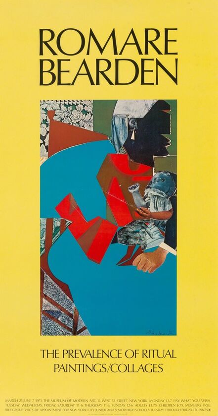 Romare Bearden, ‘Eight color posters: Fortune; The Art Gallery, State University New York; Getting It Together; The Prevalence of Ritual, Paintings/Collages (2); Our World a Tenement?; 8 Artistes Afro Americains; Alvin Ailey City Center Dance Theater’, 1968-1975