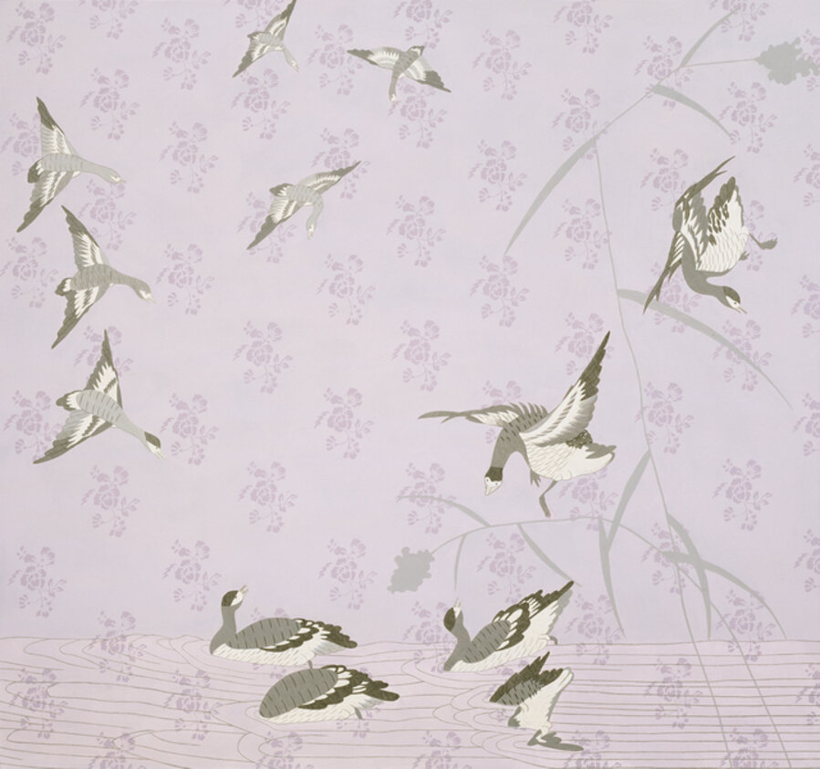 Flying Birds Lavender