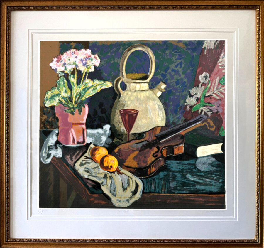 Still Life with Violin