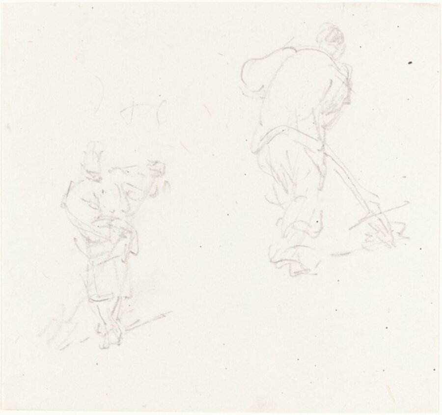 Two Chinese Laborers