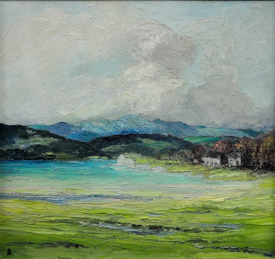 Sunshine & Shadows Across the Leven Estuary, Lake District