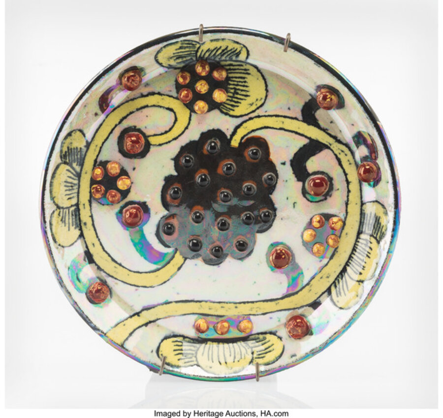 Floral Plate