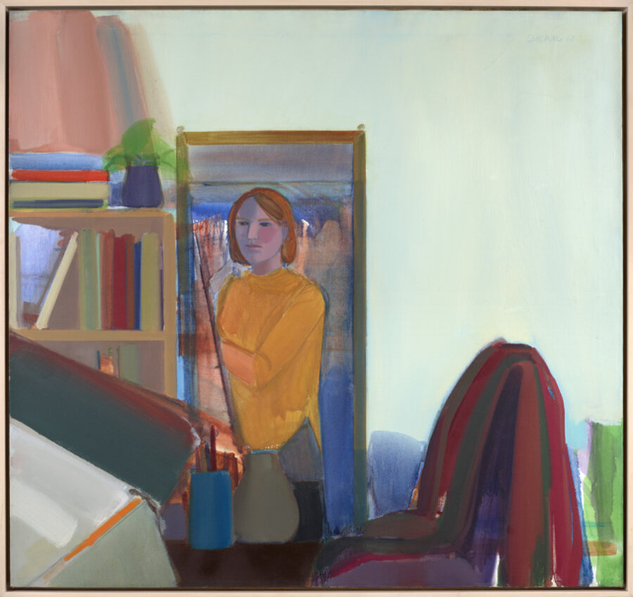 Self Portrait in Studio