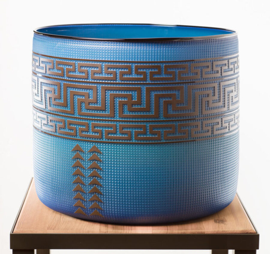 WINTER SKY TLINGIT BASKET