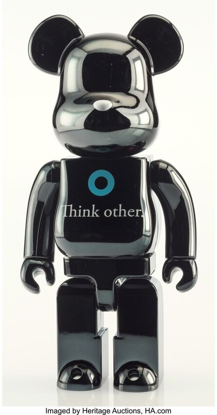 BE@RBRICK X I AM OTHER, ‘Think Other 400% (Black)’, 2017