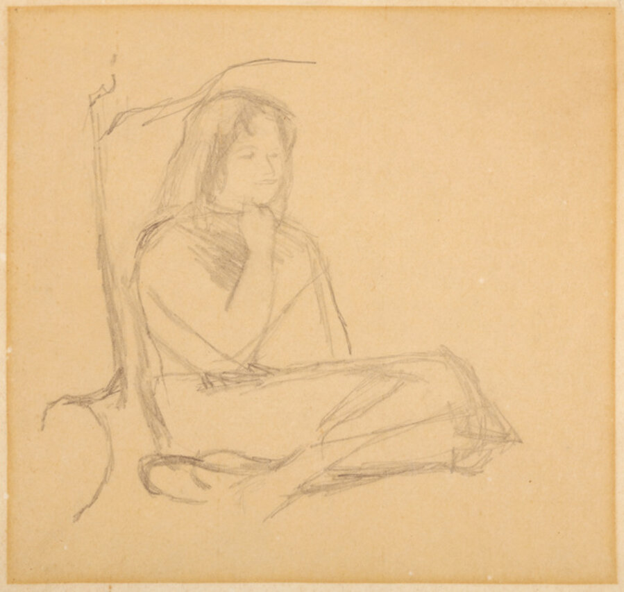 Study of a girl
