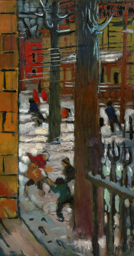 James Penney, ‘Street in Winter’, 1949