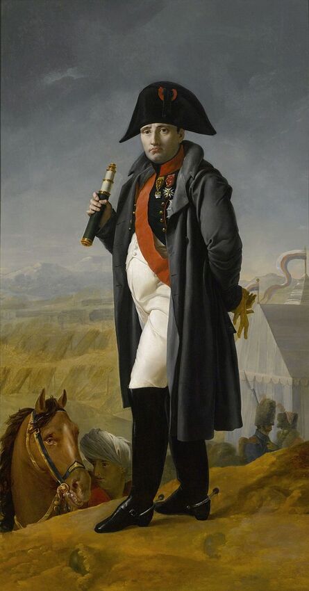 Joseph Franque, ‘Napoleon before the Battle of Moscow’, ca. 1812