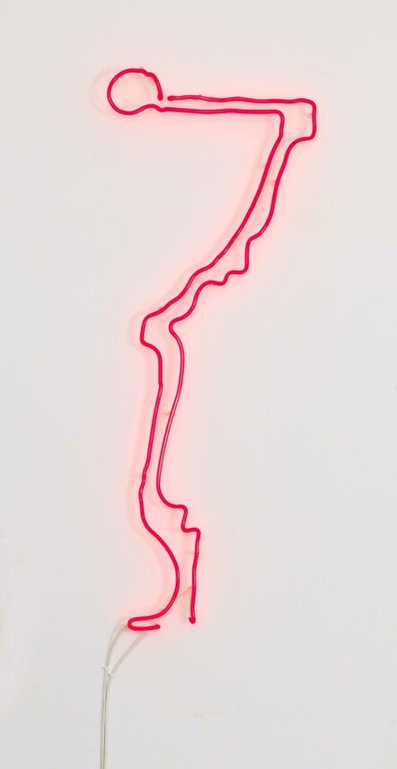 Rita McBride, ‘TC (neon) ’, 2010