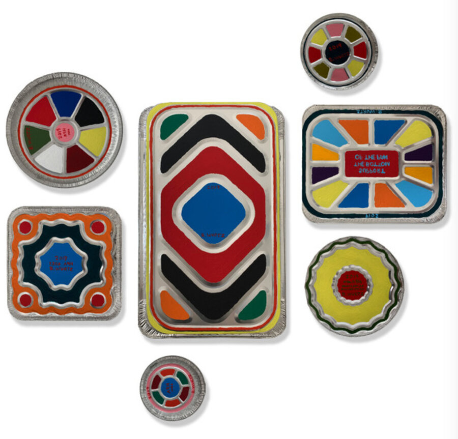 Untitled (pan paintings)