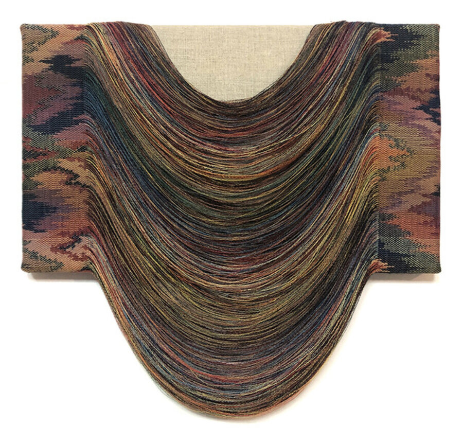 Seep Out - Abstract Indigo (23-01)