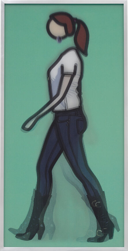 Julian Opie, ‘Tina Walking (C. 143)’, 2010