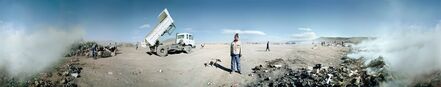 Mikhael Subotzky, ‘Samuel (with truck), Vaalkoppies, Beaufort West Rubbish Dump’, 2006