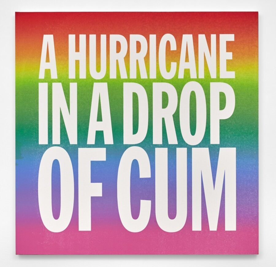 A hurricane in a drop of cum
