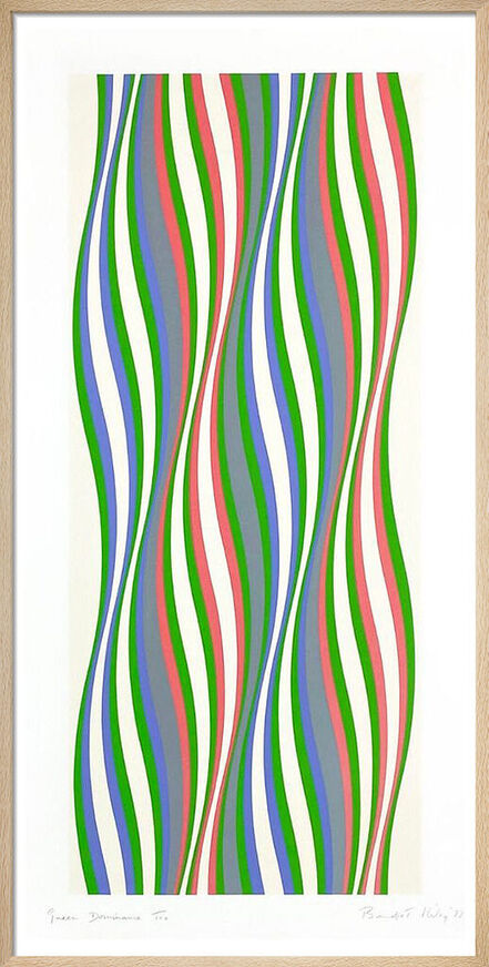 Bridget Riley, ‘Green Dominance’, 1977