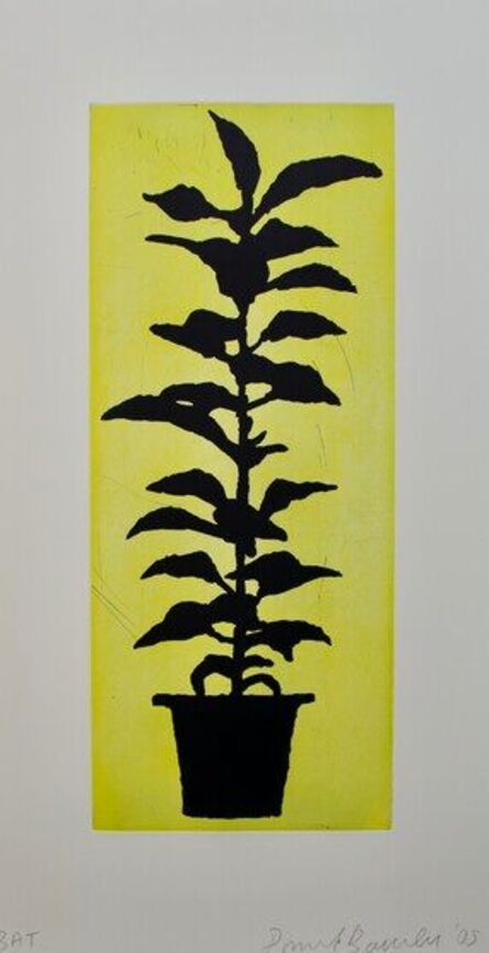 Donald Baechler, ‘Potted Plant’, 2005