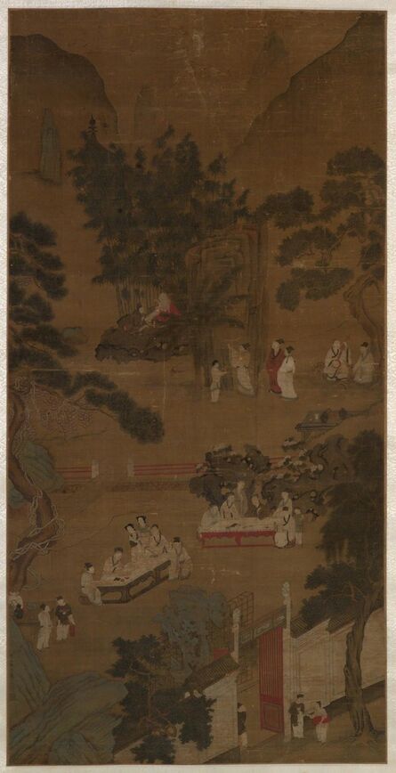 Copy of Qiu Ying, ‘Elegant Gathering In the Western Garden’, about 1600