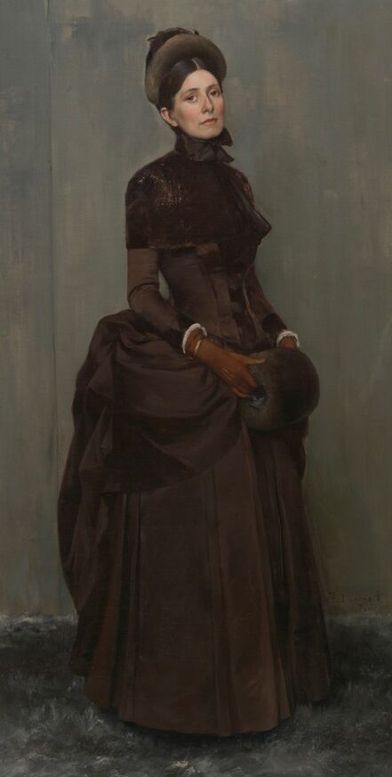 Frank Duvenack, ‘Elizabeth Boott Duveneck’, 1888
