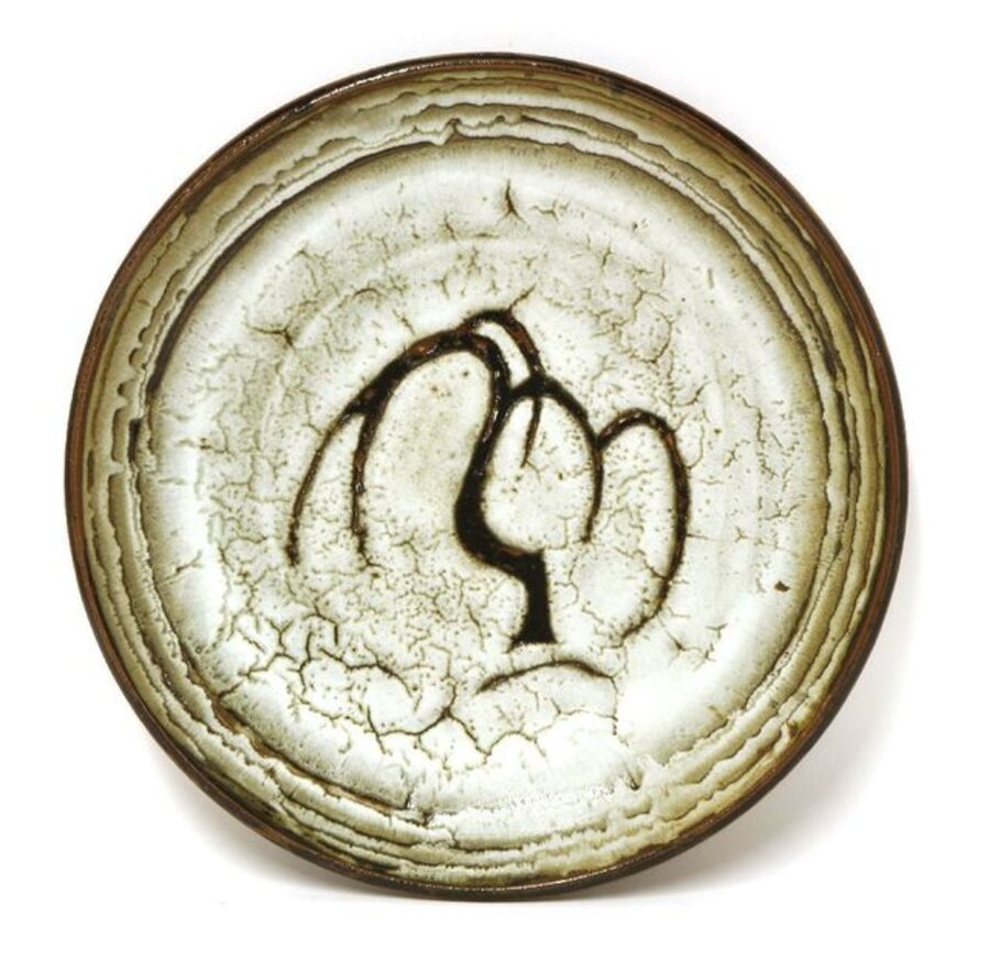 A Lowerdown stoneware pottery charger