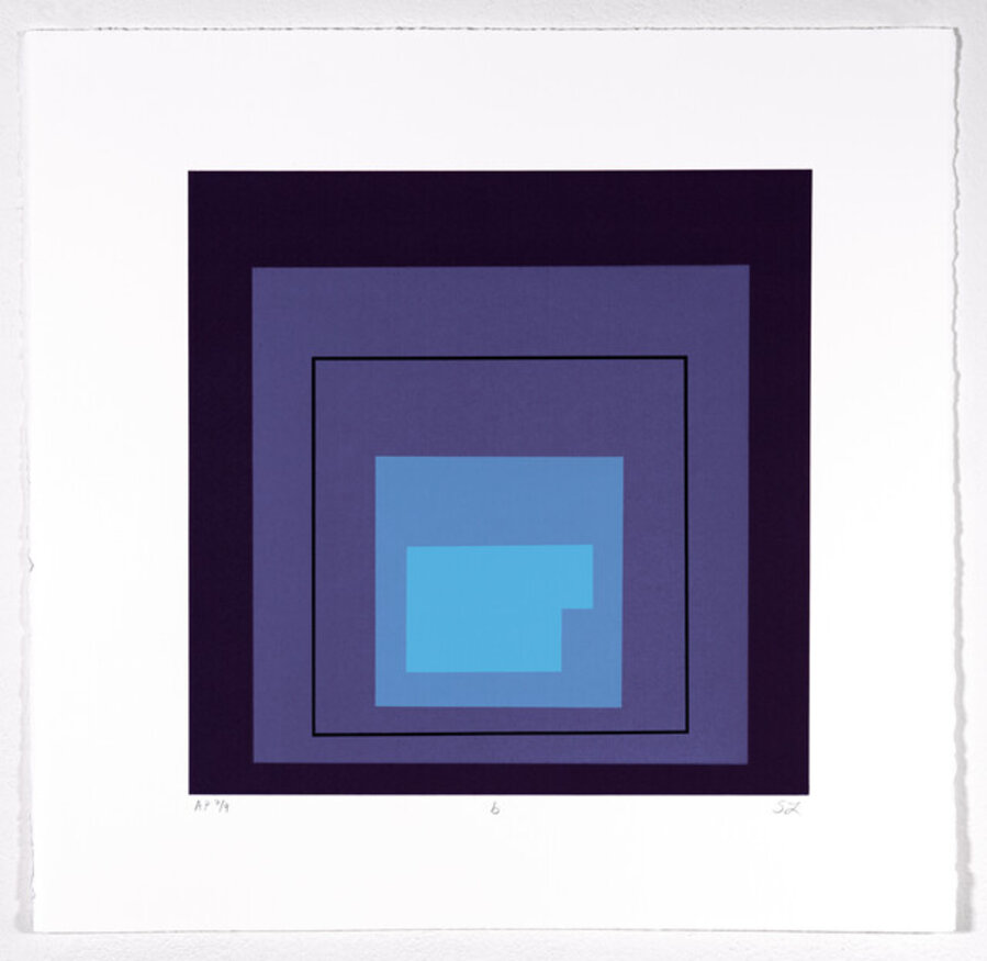 Homage to the Auction Block (Black Line Series) B
