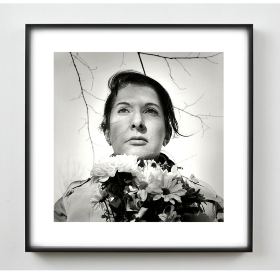 Portrait with Flowers