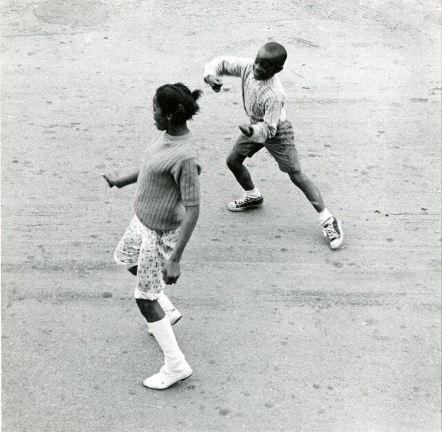 West Oakland, CA, Dancing Children