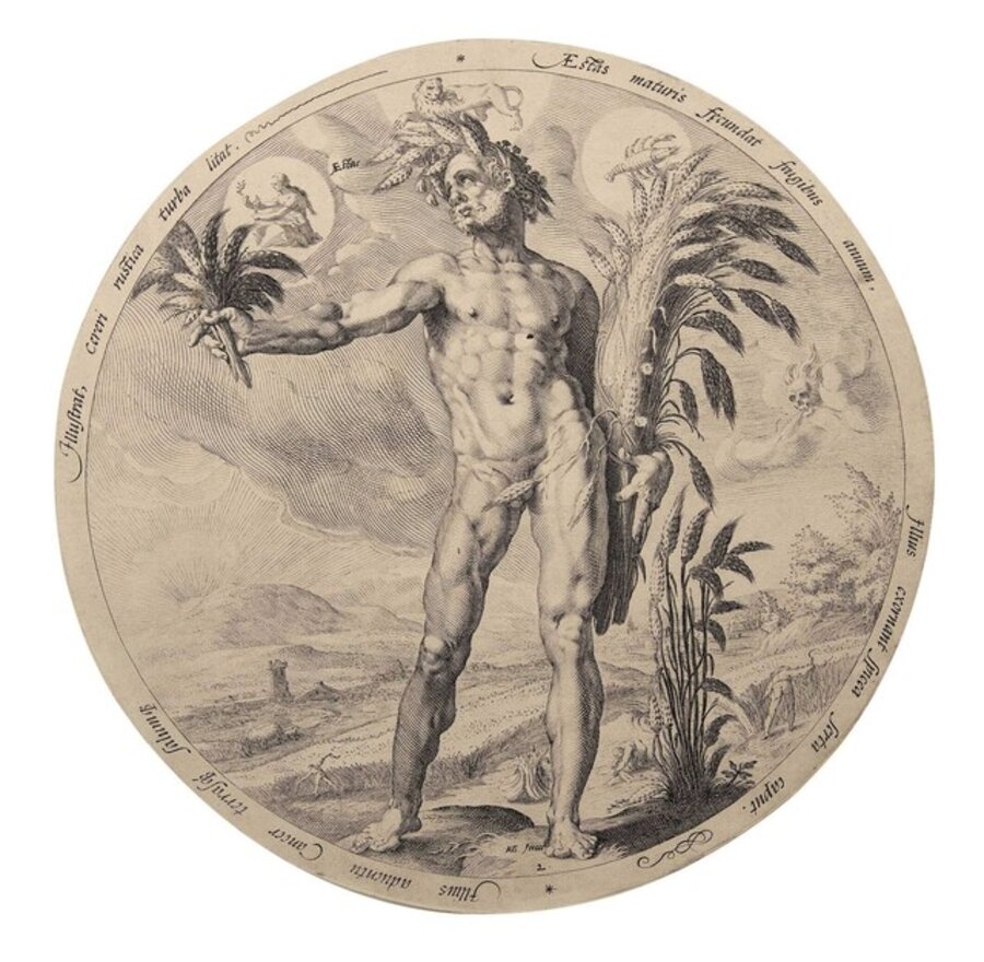 Summer. After H. Goltzius