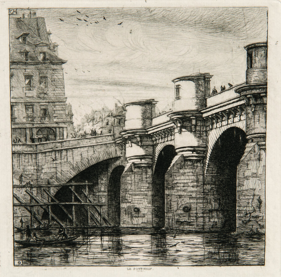 Two Impressions of Le Pont Neuf