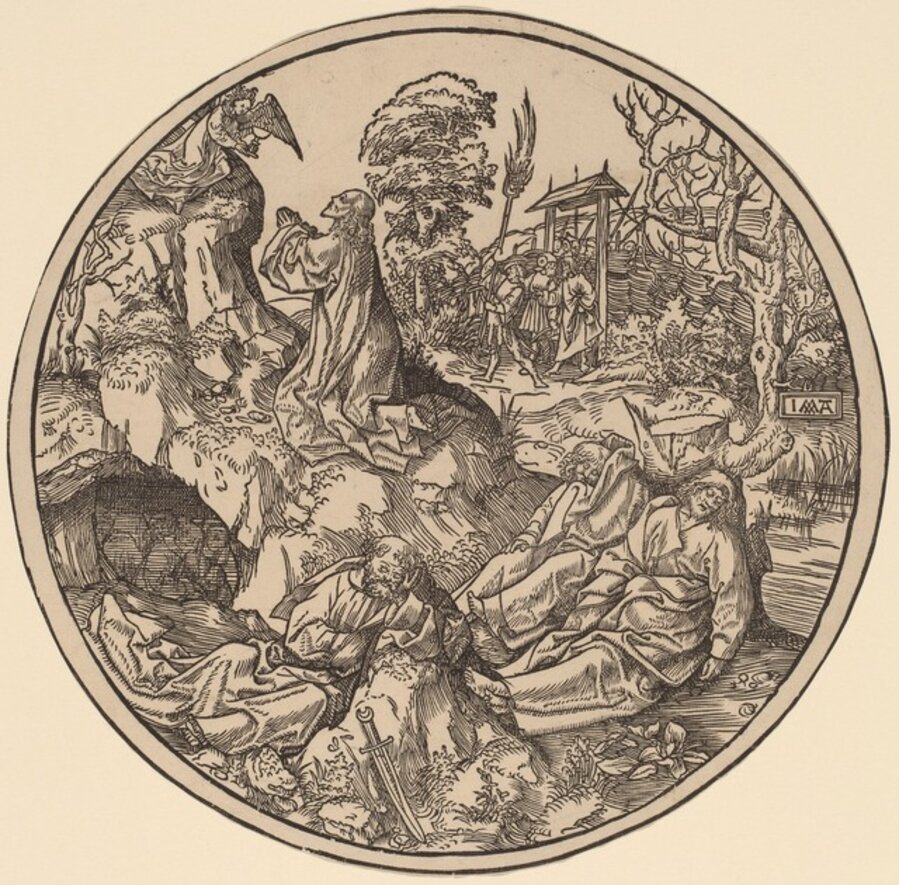 Christ on the Mount of Olives