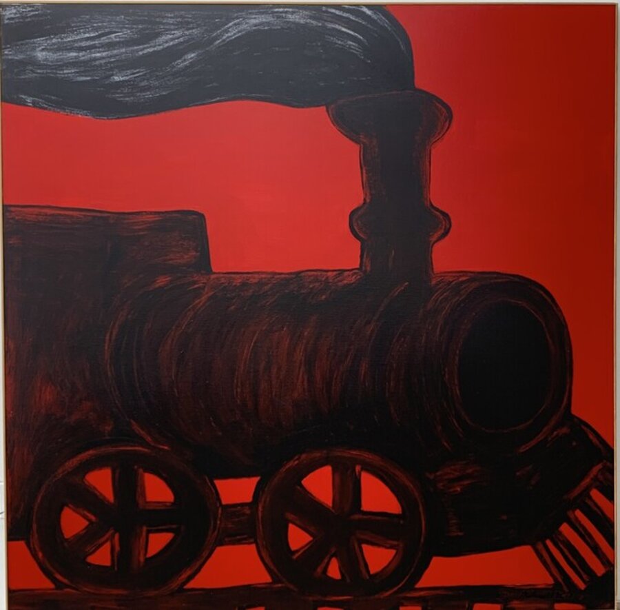 The red barn train