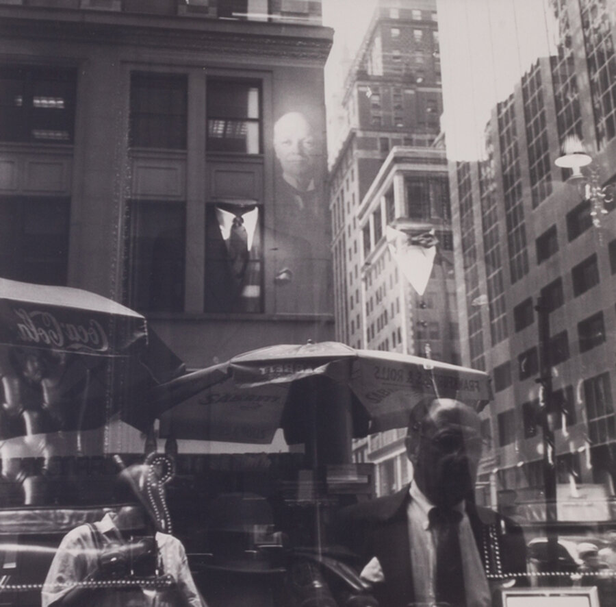 Madison Avenue Refelction(with Self), Paul Stuart Shop