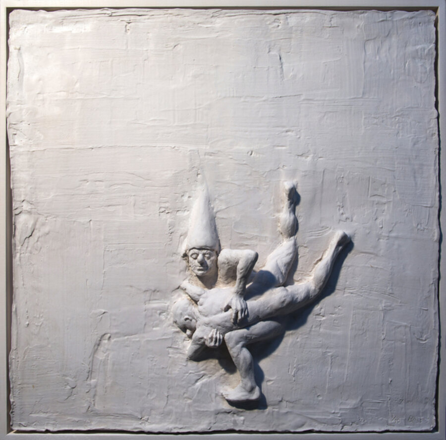 Fighting Clowns I (relief)