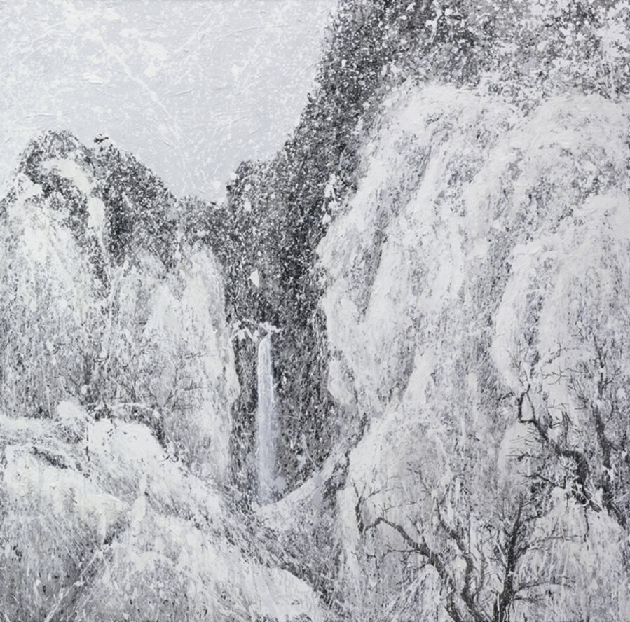 Vanishing Landscape - Snowy Mountains #2