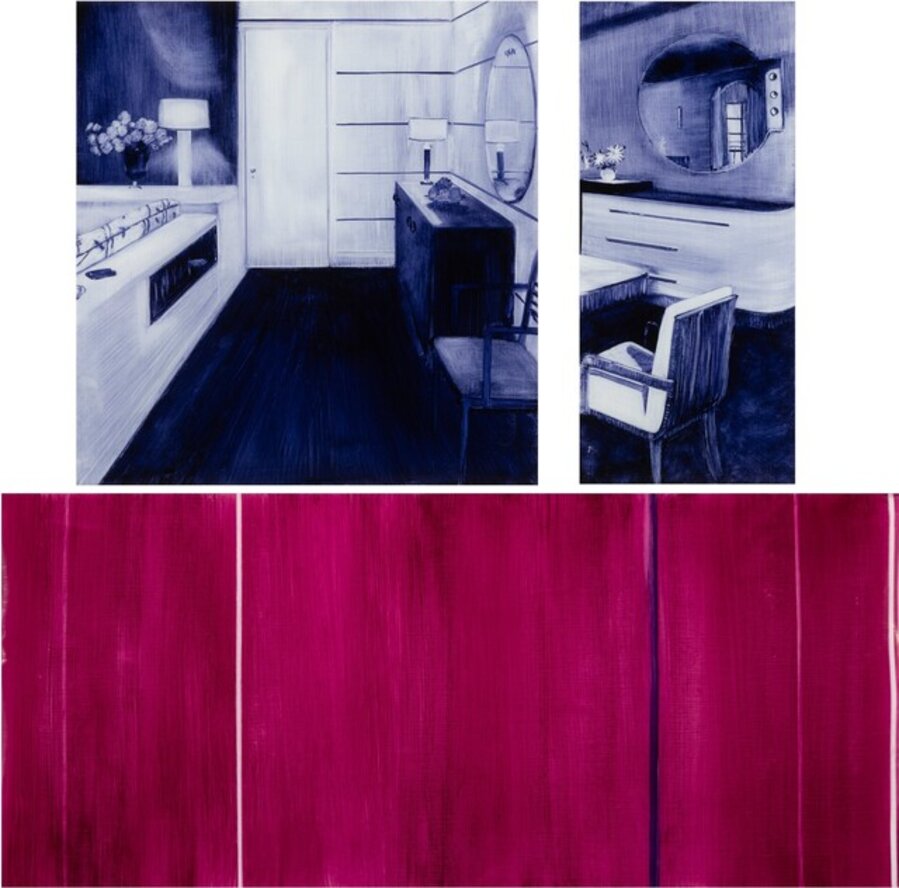 Newman Rooms, Plaza Hotel, and A.A. Rockefeller Milton Apartments (triptych)