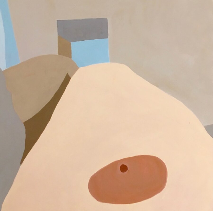 Abstract Intimate Selfie