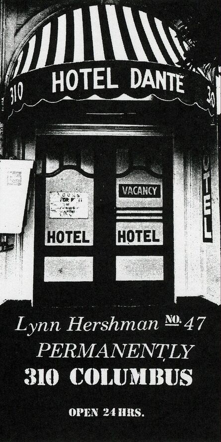 Lynn Hershman Leeson, ‘The  Dante  Hotel (detail)    ’, 1973