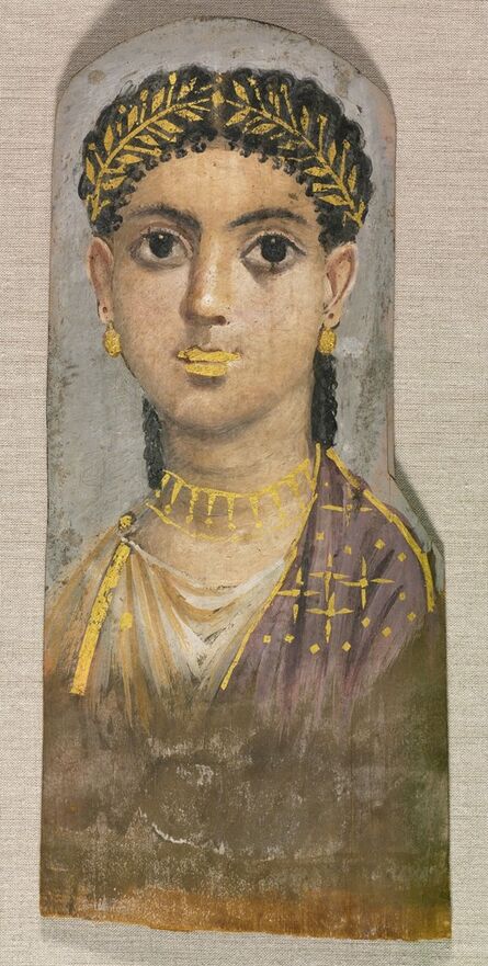 Egypt, Roman Empire, late Tiberian, ‘Funerary Portrait of a Young Girl’, c. 25-37