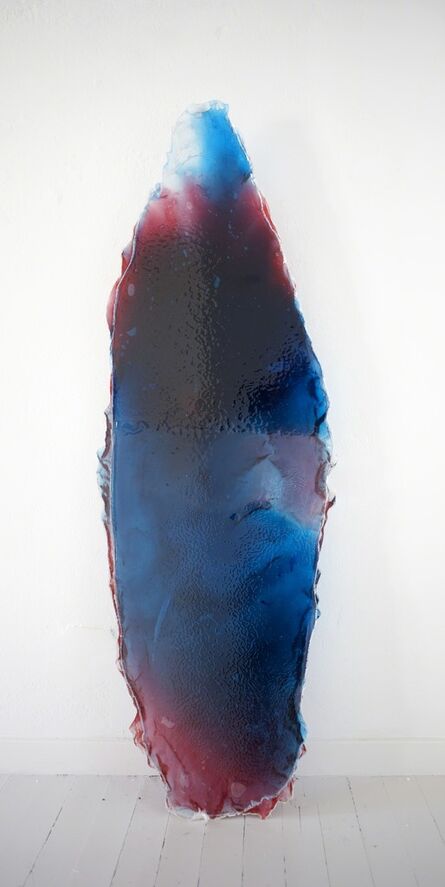 Tiril Hasselknippe, ‘Surfboard (Blue/Red/Clear)’, 2014