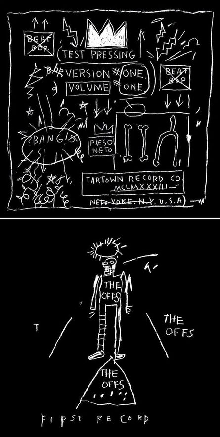 Jean-Michel Basquiat, ‘Basquiat Record Art (Basquiat The Offs Basquiat Beat Bop)’, 2014-2018