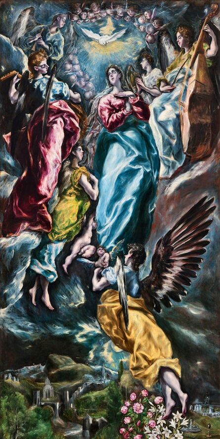 El Greco, ‘Immaculata Oballe’, 1613