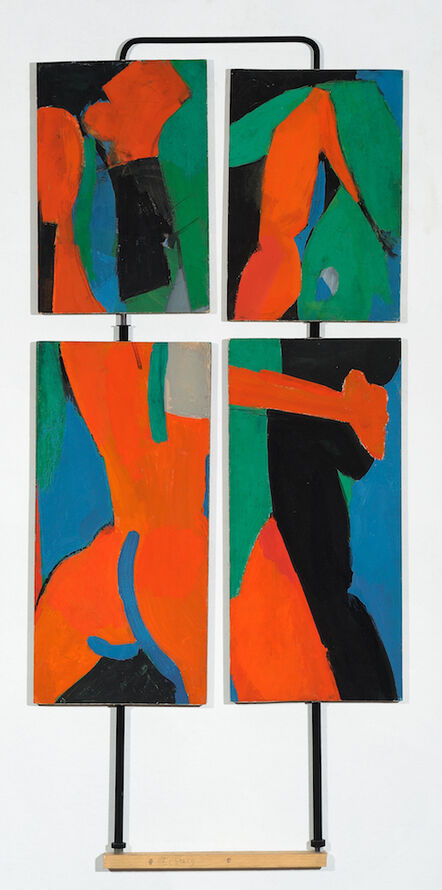 Irving Kriesberg, ‘Blue, Green, Red ’, 1959
