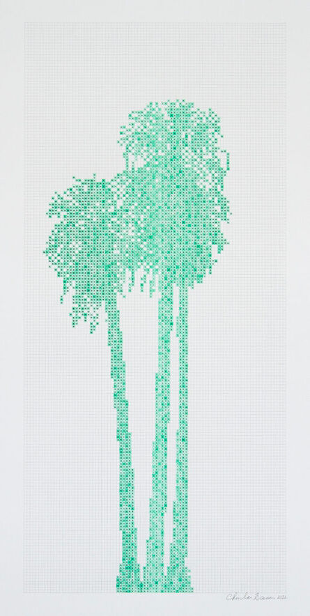 Charles Gaines, ‘Numbers and Trees: Untitled #4’, 2022