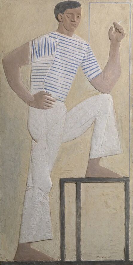 John Craxton, ‘Young Man with Cigarette’, 1961