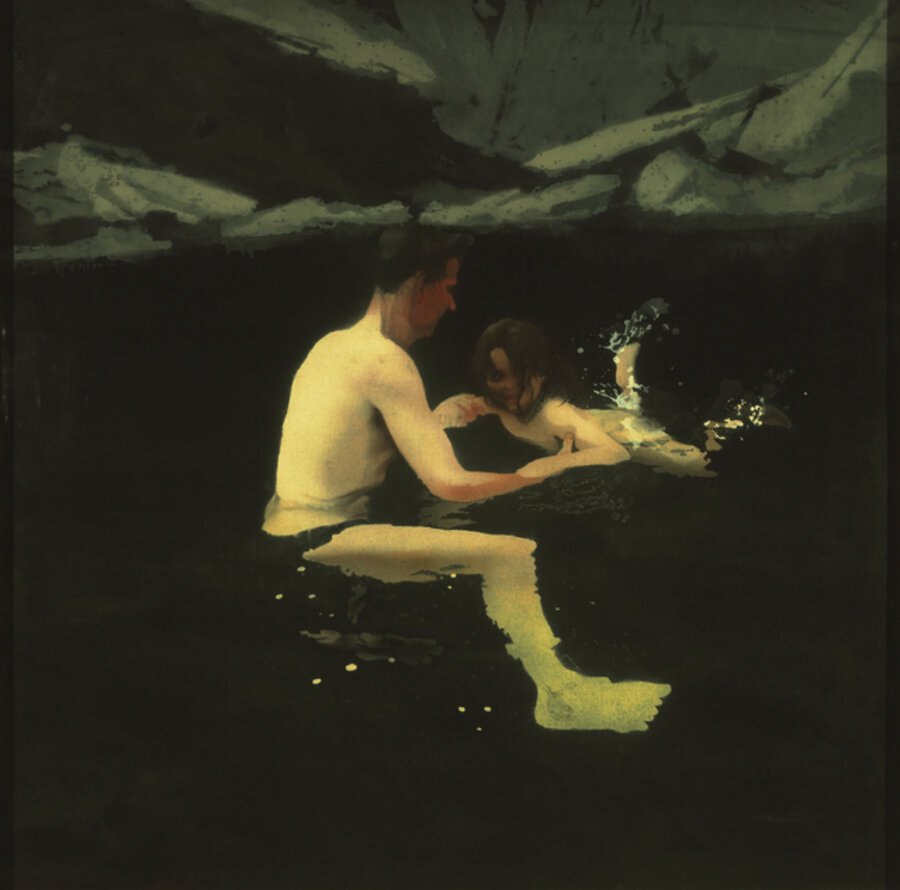 Melanie and Me Swimming , 1978 – 1979