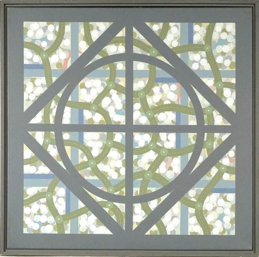 Two Works of Art: (i) Ventana con Jardin - Windows Garden (ii) Ventana con Jardin - Windows Garden