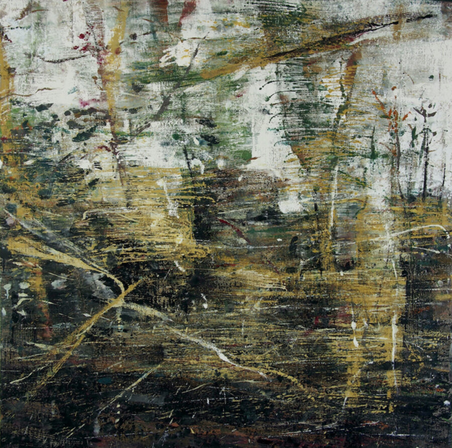Study for a tormented landscape n°1